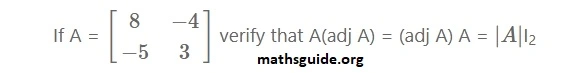 12th Maths Guide Solution Chapter 1 Application Of Matrices and Determinants Exercise 1.1 22 Exe 1.1 12
