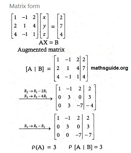 12th Maths Guide Solution Application of Matrices and Determinants Exercise 1.6 1 Application of Matrices and Determinants Exercise 1.6