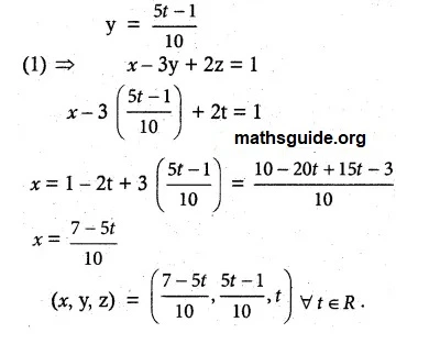 12th Maths Guide Solution Application of Matrices and Determinants Exercise 1.6 5 Exe 1.6 1 v