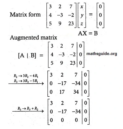 12th Maths Guide Solution Application of Matrices and Determinants Exercise 1.7 1 Application of Matrices and Determinants Exercise 1.7