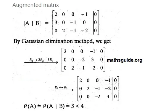 12th Maths Guide Solution Application of Matrices and Determinants Exercise 1.7 8 Exe 1.7 3 ii