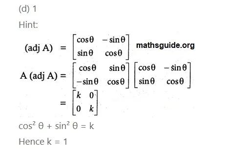 12th Maths Guide Solution Application of Matrices and Determinants Exercise 1.8 28 Exe 1.8 15 ii