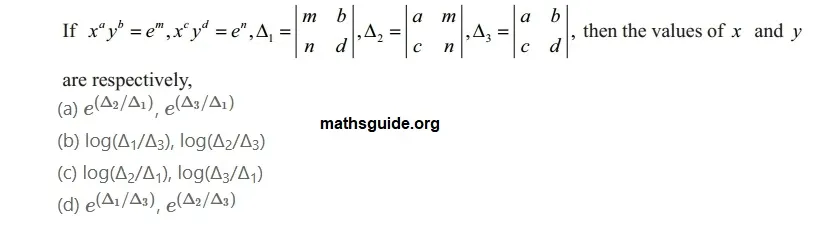 12th Maths Guide Solution Application of Matrices and Determinants Exercise 1.8 35 Exe 1.8 19 i