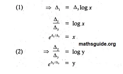 12th Maths Guide Solution Application of Matrices and Determinants Exercise 1.8 37 Exe 1.8 19 iii