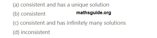 12th Maths Guide Solution Application of Matrices and Determinants Exercise 1.8 40 Exe 1.8 21 i