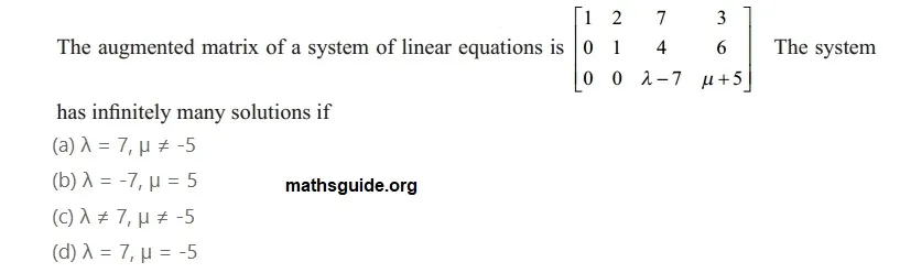 12th Maths Guide Solution Application of Matrices and Determinants Exercise 1.8 44 Exe 1.8 23 i
