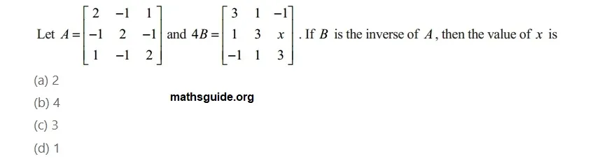 12th Maths Guide Solution Application of Matrices and Determinants Exercise 1.8 46 Exe 1.8 24 i