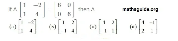 12th Maths Guide Solution Application of Matrices and Determinants Exercise 1.8 5 Exe 1.8 4 i