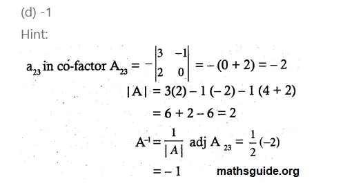 12th Maths Guide Solution Application of Matrices and Determinants Exercise 1.8 14 Exe 1.8 8 ii