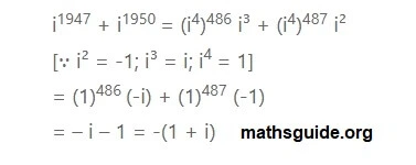 Samacheer Kalvi 12th Maths Guide Chapter 2 Complex Numbers Exercise 2.1 1 Samacheer Kalvi 12th Maths Guide Chapter 2 Complex Numbers Exercise 2.1