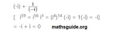 Samacheer Kalvi 12th Maths Guide Chapter 2 Complex Numbers Exercise 2.1 6 Exe 2.1 4 ii