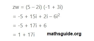 12th Maths Guide Solution Chapter 2 Complex Numbers Exercise 2.2 4 Exe 2.2 1 iv
