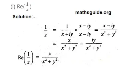 12th Maths Guide Chapter 2 Complex Numbers Exercise 2.4 PDF Solution 6 Exe 2.4 2 i