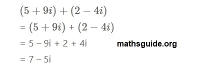 12th Maths Guide Chapter 2 Complex Numbers Exercise 2.4 PDF Solution 2 Exe.2.4 1 ii