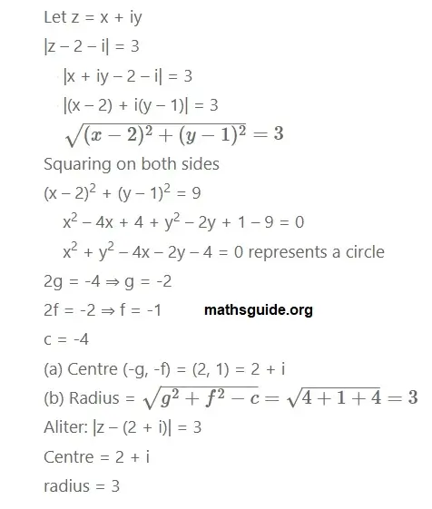 12th Maths Guide Chapter 2 Complex Numbers Exercise 2.6 PDF Solution 6 12th maths guide exe 2.6 4 i